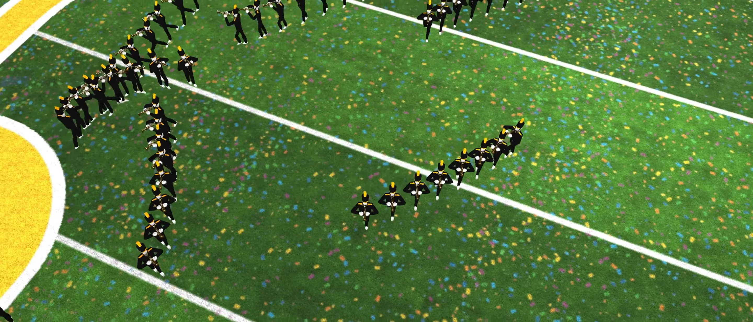 Write the drill. Watch the band march it.